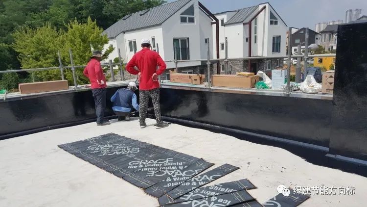 见识一下韩国的被动房屋面保温防水做法(图3) 图片